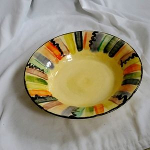 Boho multi colored dish